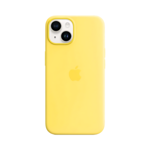 Чохол для iPhone 14 Silicone Case with MagSafe Canary Yellow