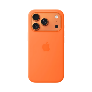Чохол для iPhone 17 Pro Max with MagSafe Silicone Case Orange