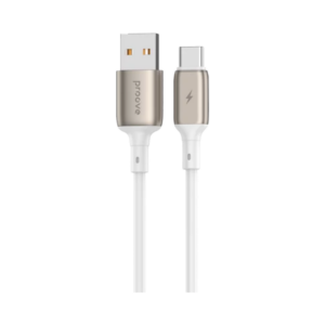 Кабель Proove Flex Metal (USB/Type-C) 1m, White
