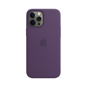 Чохол для iPhone 12 Pro Max Silicone Case with MagSafe Amethyst
