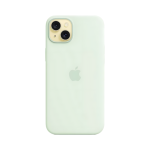 Чохол для iPhone 15 Silicone Case with MagSafe Soft Mint