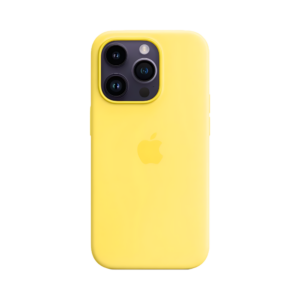 Чохол для iPhone 14 Pro Max Silicone Case with MagSafe Canary Yellow