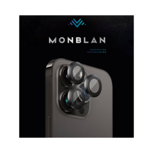 Захисне скло для камери iPhone 14 Pro/14 Pro Max Monblan Metal Ring Series Space Black