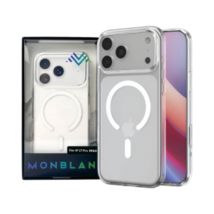 Чохол для iPhone 17 Pro Max with MagSafe Monblan Crystal Series, Transparent