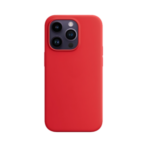 Чохол для iPhone 14 Pro Max with MagSafe Monblan Silicone Series Red
