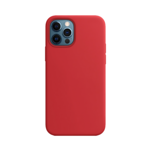 Чохол для iPhone 12 Pro Max with MagSafe Monblan Silicone Series Red