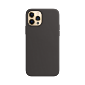 Чохол для iPhone 12 Pro Max with MagSafe Monblan Silicone Series Black